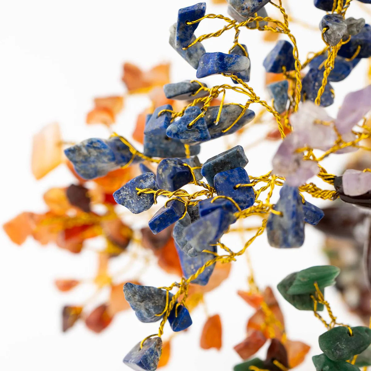 7 Chakra Natural Stone Tree