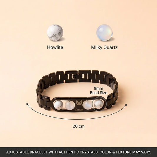 Cancer Zodiac Metal Bracelet