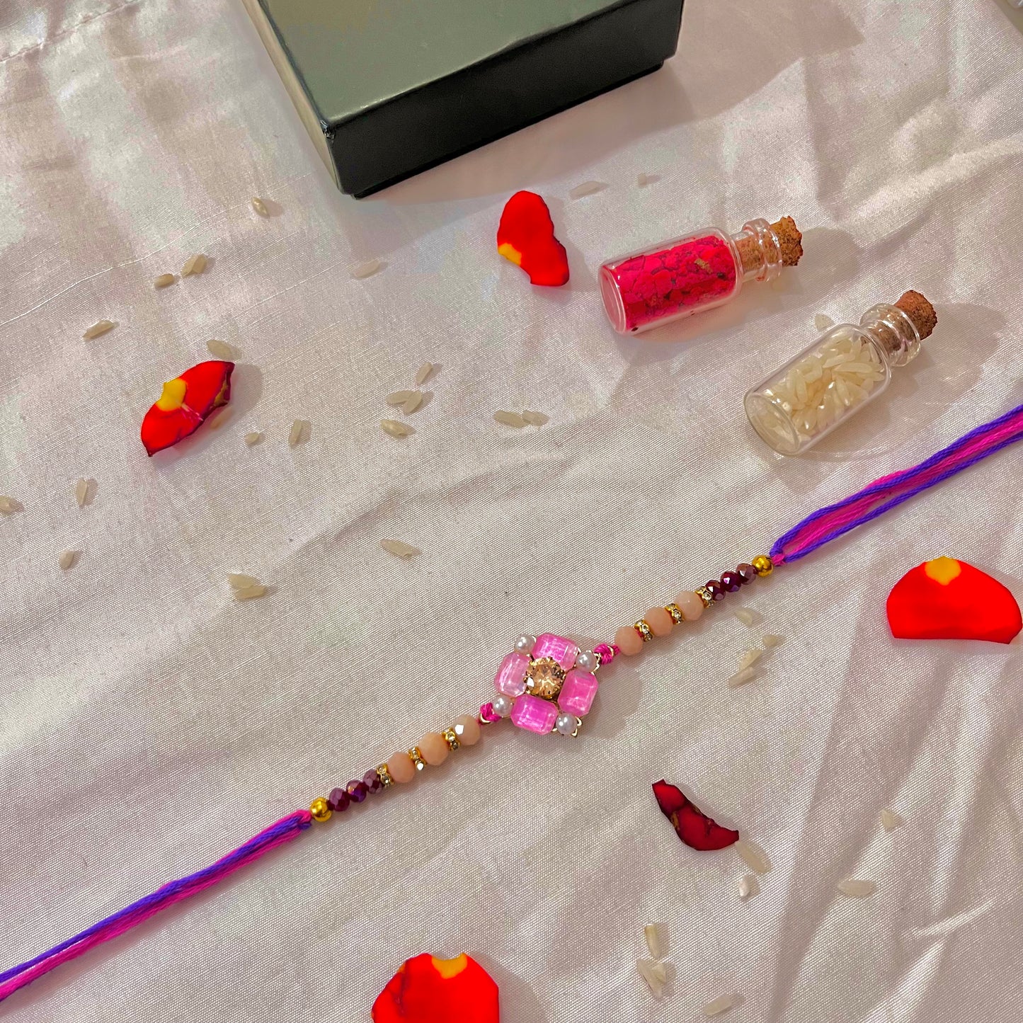 Divine Rose Rakhi