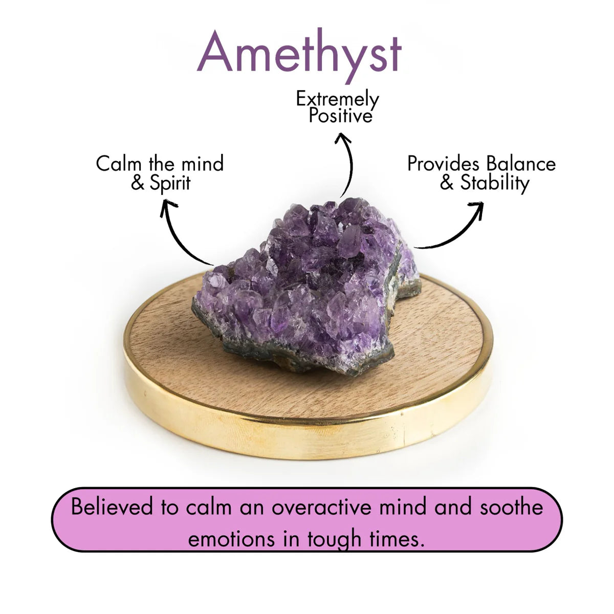 Wellness Amethyst Raw Stone