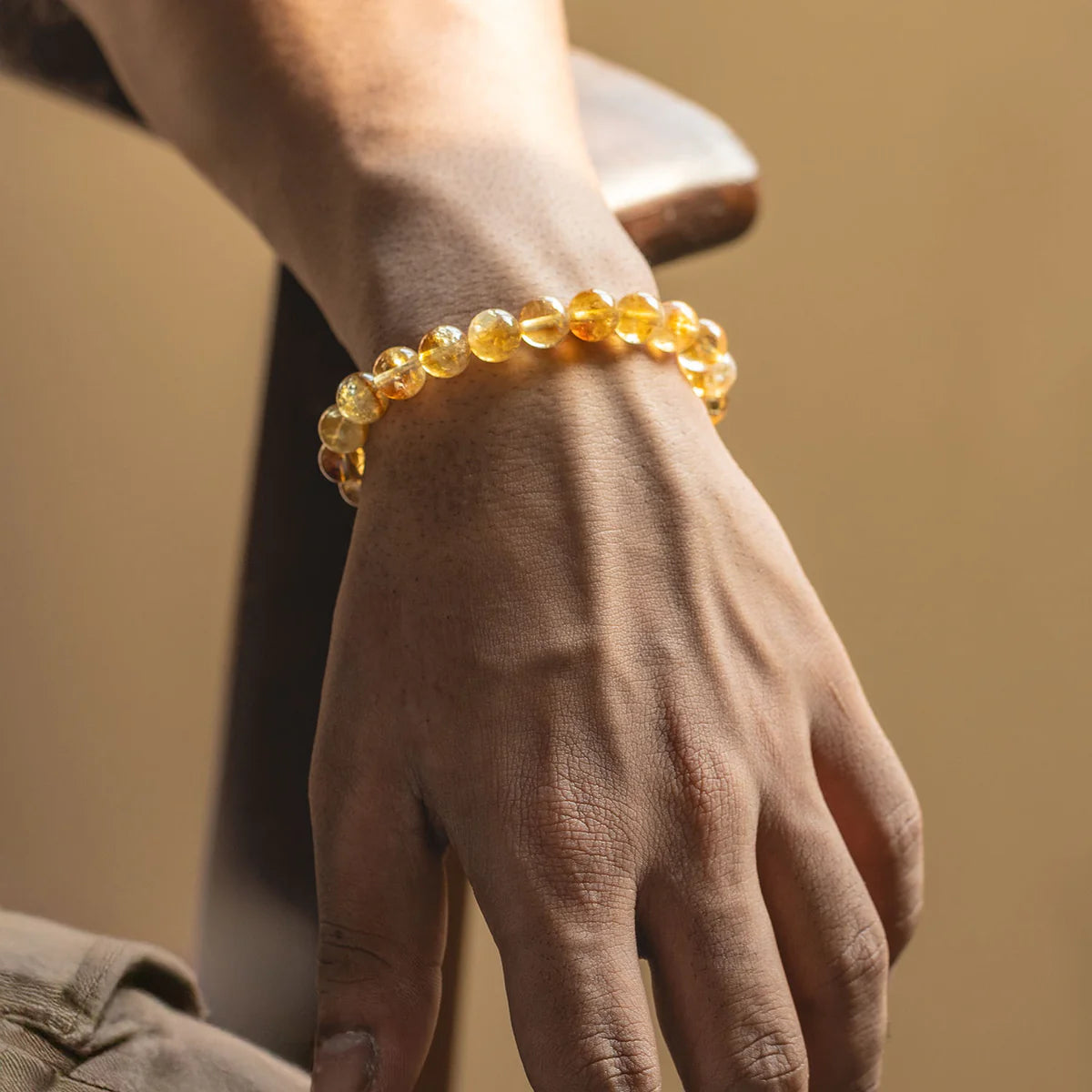 Radiant Joy Citrine Natural Stone Bracelet