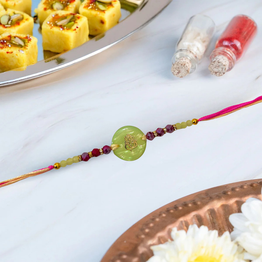 Heartstone Ganpati Rakhi