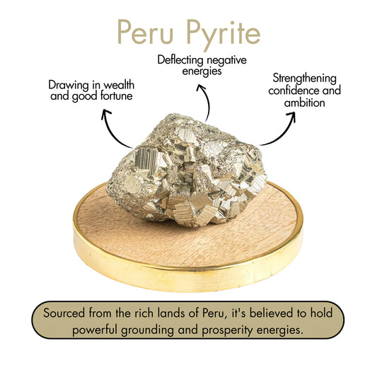 Money Magnet Peru Pyrite Raw Stone