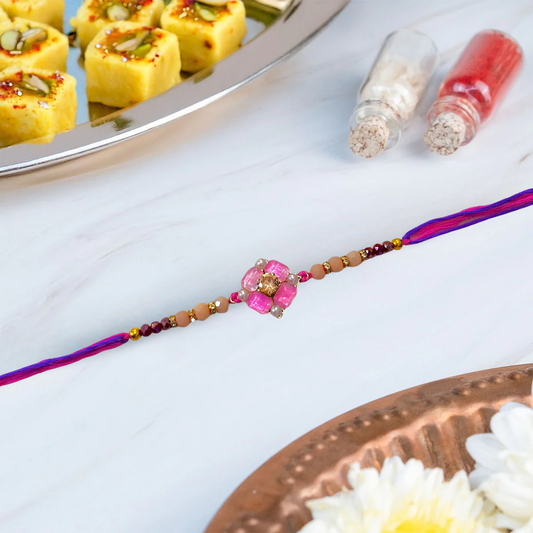 Divine Rose Rakhi