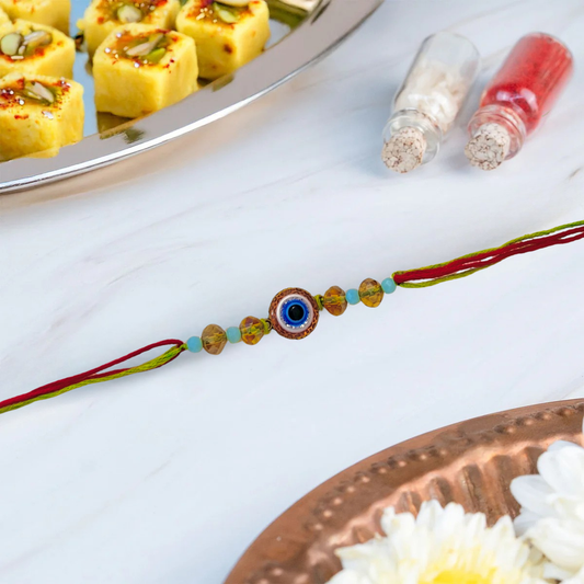 Evil Eye Charm Rakhi