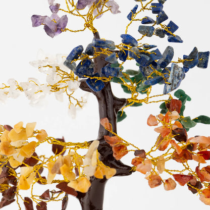 7 Chakra Natural Stone Tree