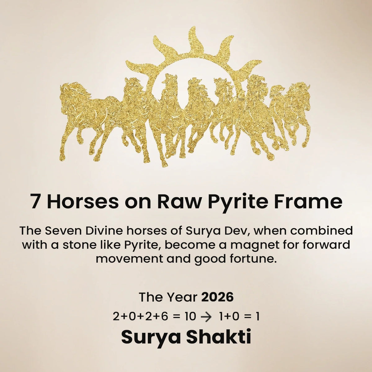 7 Horses : Pyrite Frame