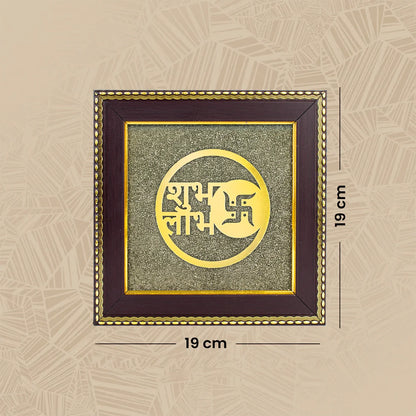 Shubh Labh on Raw Pyrite Frame