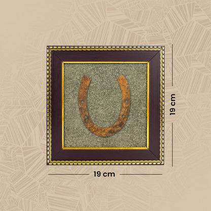 Ghode Ki Naal on Raw Pyrite Frame