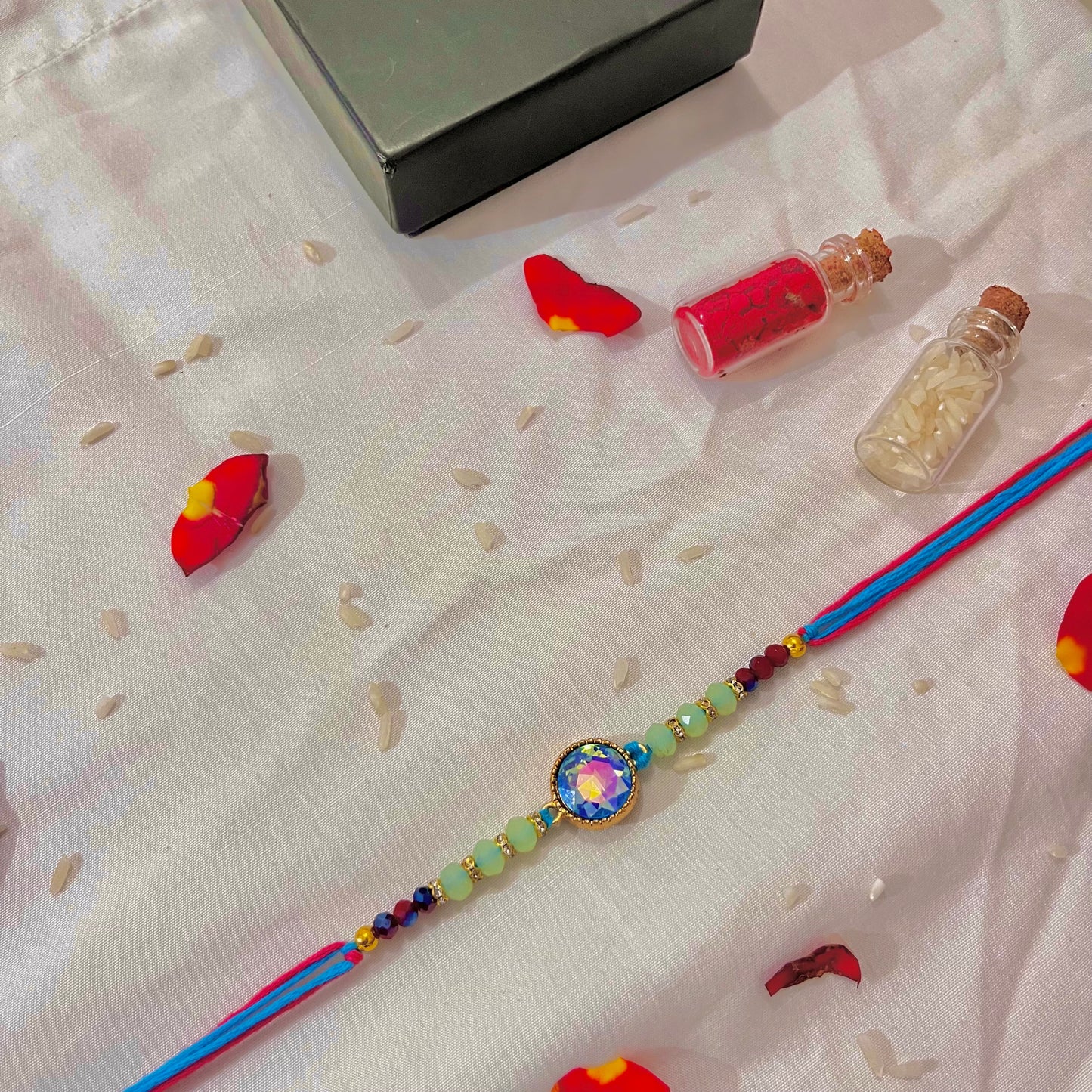 Crystal Radiance Rakhi