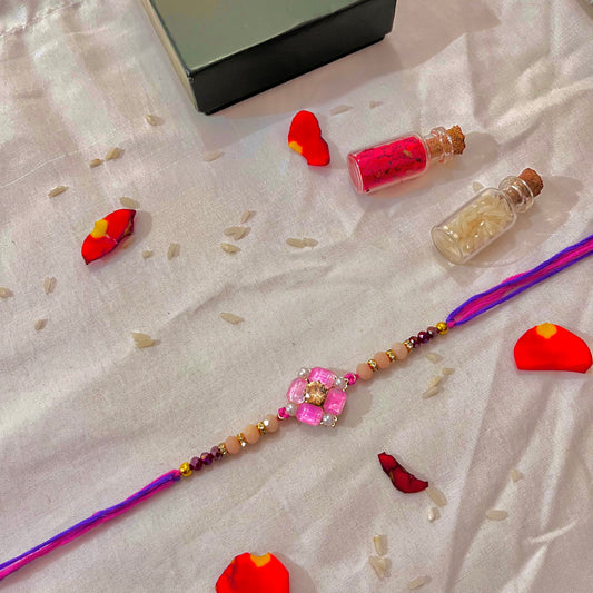 Divine Rose Rakhi