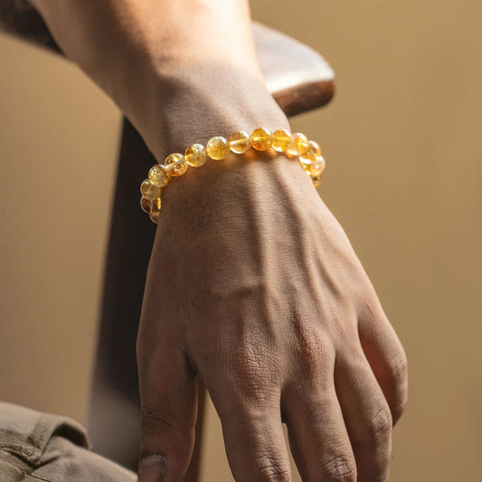 Radiant Joy Citrine Natural Stone Bracelet