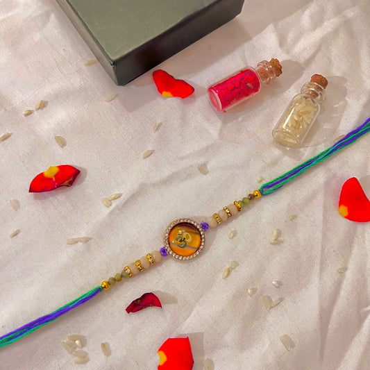 Radiant Om Rakhi