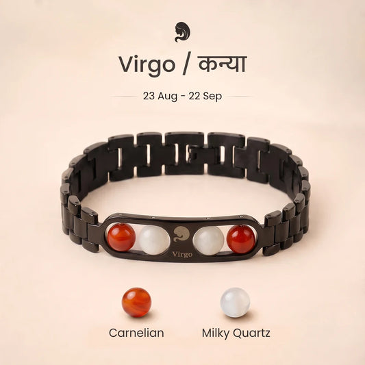 Virgo Zodiac Metal Bracelet