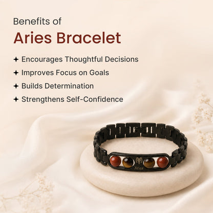 Benefits of Aries Zodiac Metal Bracelet