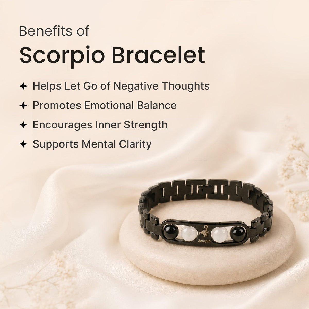 Benefits of Scorpio Zodiac Metal Bracelet