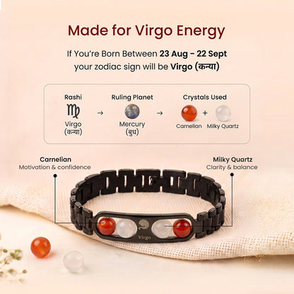 Made for Virgo energy - crystals used