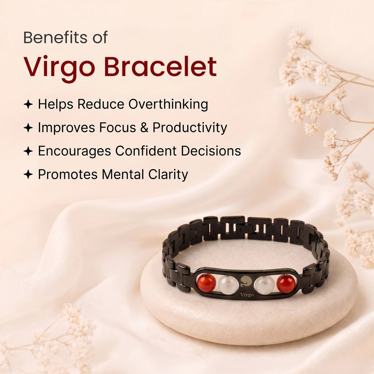 Benefits of Virgo Zodiac Metal Bracelet